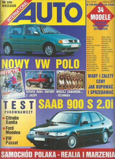 Auto International numer 9/1994 okładka